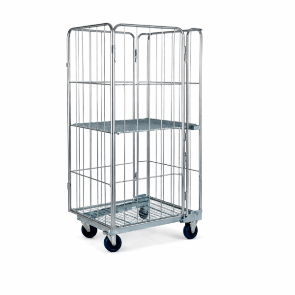 עגלת כלוב מתכנס FE-SB106