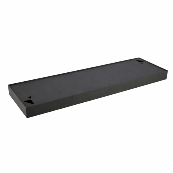 מתקן הנחה לקערות 53×15 ס"מ- מלמין שחור FE-HS902801