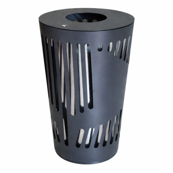 פח חוץ גדול מעוצב FE-80PLD – 120 ליטר