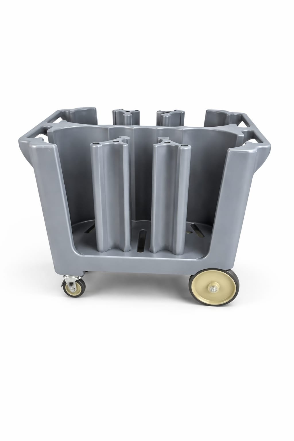 עגלת צלחות מקצועית- 6 הפרדות | כושר נשיאה עד 300 צלחות