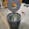 פח חוץ גדול מעוצב FE-80PLD – 120 ליטר