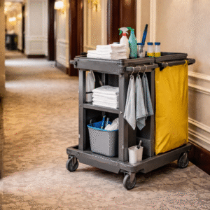 עגלות ניקיון וחדרנית