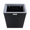 פח קיר שחור FE-3422B בגודל 34×22×50 ס״מ